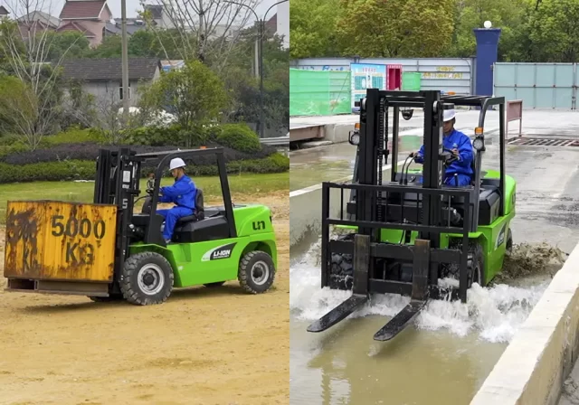 NL 5t serija, elektrinis krautuvas su ličio jonų baterija.